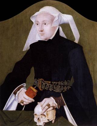 A Noblewoman, ca.  1530-1535 (Barthel Bruyn) (1493-1555) Museo Correr, Venezia