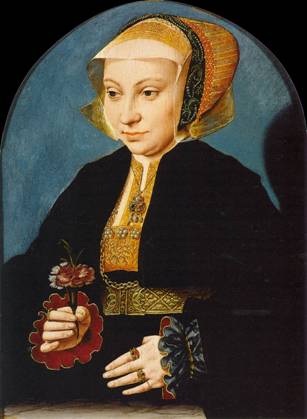 A Woman, ca. 1539   (Barthel Bruyn)  (1493-1555)    Museo Thyssen-Bornemisza, Madrid 