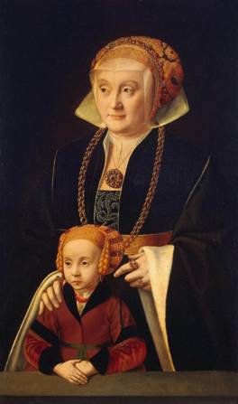 A Woman and Daughter, ca. late 1530
