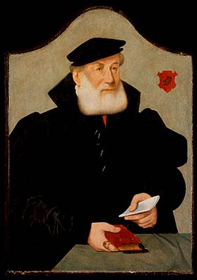 Wilhelm Kannengiesser, ca. 1550  (Bartholomäus Bruyn) (1493-1555)    Los Angeles County Museum of Art   AC1994.92.1 