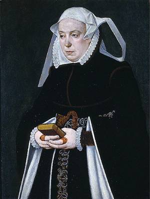 A Woman, ca.  1560-1570 (Barthel Bruyn the Younger) (1530-1610) St. Louis Art Museum, MO  9:1915  