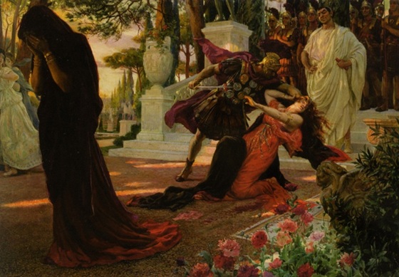 Death of Messalina, 48 (Georges Rochegrosse) (1859–1938)