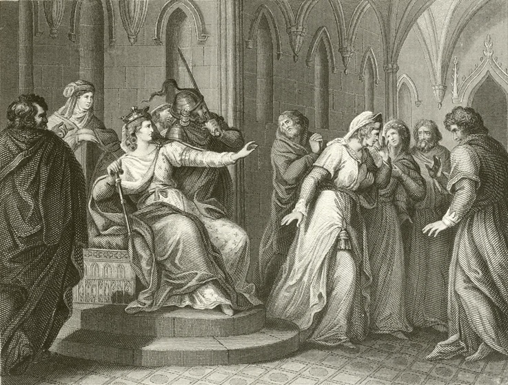 Matilda refuses Matilda, 1141, April (John Francis Rigaud)