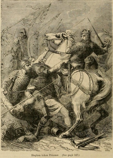 Battle of Lincoln Castle, Stephen captured, 1141, February 2, from Cassel