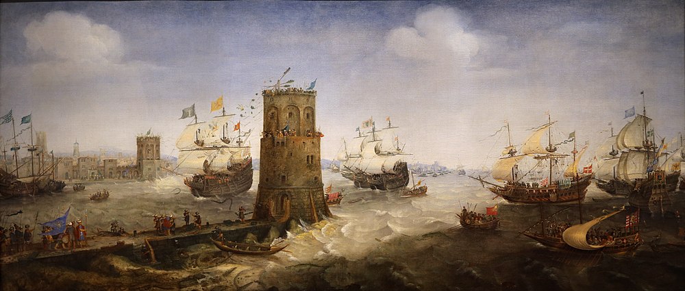 The Siege of  Damietta,  1218 (Cornelis Claesz van Wieringen)