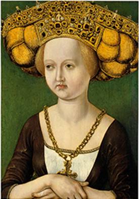 Kunigund of Austria, ca. 1485  (Unknown Master) Museo Thyssen-Bornemisza, Madrid