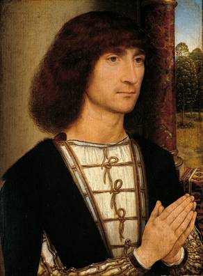 A Man, ca. 1485 (Hans Memling) (1433-1494)Museo Thyssen-Bornemisza, Madrid          