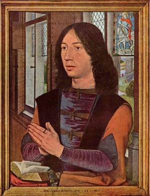 Martin van Nieuwenhove, ca. 1487 (Hans Memling)   (1433-1494)   Location TBD