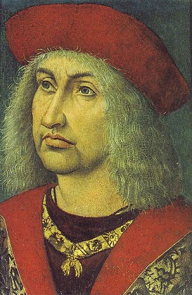 Albert III the Bold, Duke of  Saxony, ca. 1495 (Unknown Artist)  Der Kurfürstenzug,  Dresden