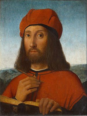 A  Man, ca. 1495 (Antonello de Saliba) (ca. 1466-1535)  Pushkin Museum, Moscow