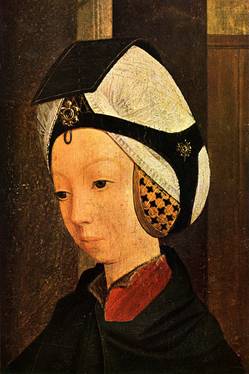 A Woman (detail) 1485-1490 (Geertgen tot Sint Jans) (1465-1495) Location TBD        