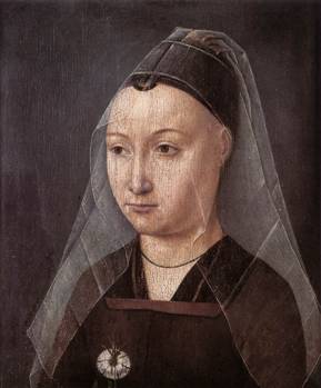 A Woman, ca.  1480-1500 (Master of the Legend of St. Ursula)   fl  1480-1500   Museum Mayer van der Bergh, Antwerp 