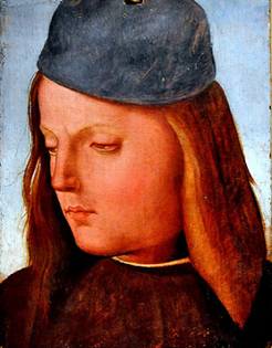 A Young Man, ca. 1492-1493 (Luca Signorelli) (1470-1523) Philadelphia Museum of Art, PA     John G. Johnson Collection 