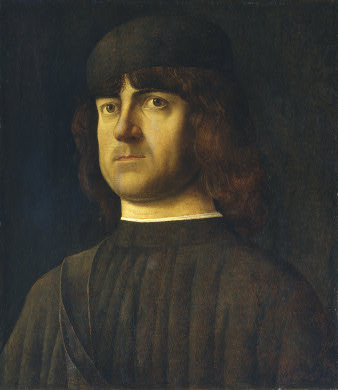 A Man,  ca. 1495 (Alvise Vivarini) (1442-1505)   National Gallery of Art , Washington D.C.    1939.1.355  