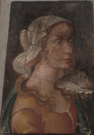A Lady, ca. 1490  (follower of  Domenico Ghirlandaio) (1449-1494)  Yale University Art Gallery, New Haven, CT
