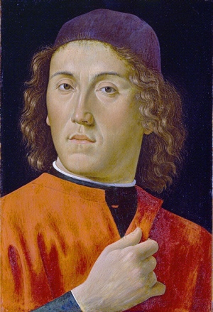 A Man, ca. 1490   (Domenico Ghirlandaio) (1449-1494)  Detroit Institute of Arts, MI    53.486 