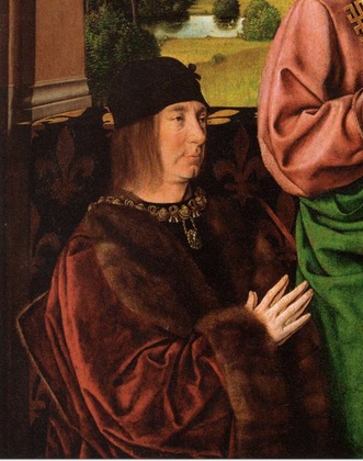 Peter II, Duke of Bourbon, ca. 1493 (Jean Hay) (fl. 1475-1505)  Musée du Louvre, Paris 