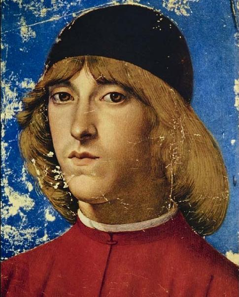 A Young Man, called Piero Lorenzo de Medici, ca. 1490 (Domenico Ghirlandaio) (1449-1494) Location TBD