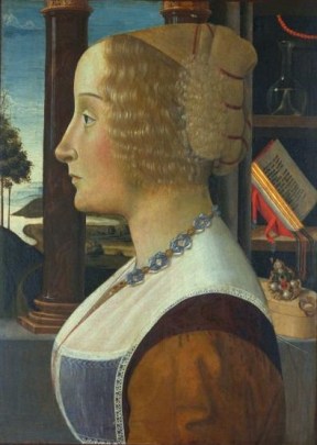 A Woman, ca. 1490 (Domenico Ghirlandaio) (1449-1494)  The Huntington, San Marino, CA 