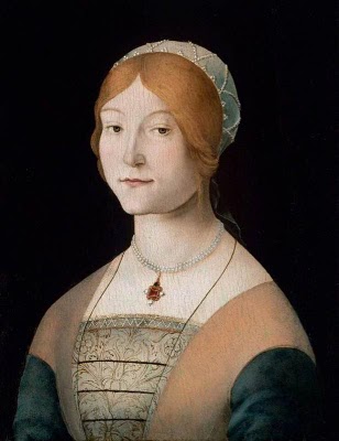A Woman, ca. 1495 (Lorenzo Costa) (1460-1535) Location TBD