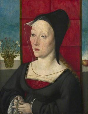 A Woman, ca. 1495  (Uknown Artist/ Cologne) The National Gallery, London  NG2670

