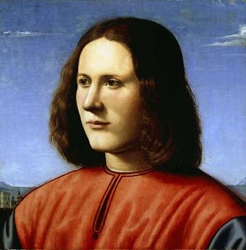 A Young Man, ca. 1500  (Piero di Cosimo)  (1462-1521)  Dulwich Picture Gallery, London, DPG258