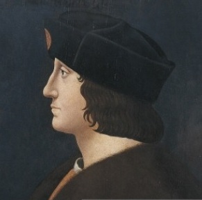 Charles d Amboise 1504 by Bernardino di Conti  Varallo Pinacote ca. Palazzo Dei Musei