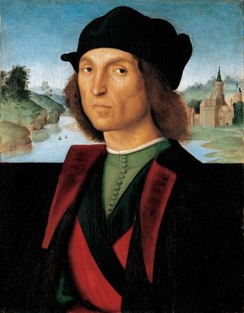 A Man,  ca. 1502 (attributed to Raphael) Liechtenstein Museum Vienna, GE 36