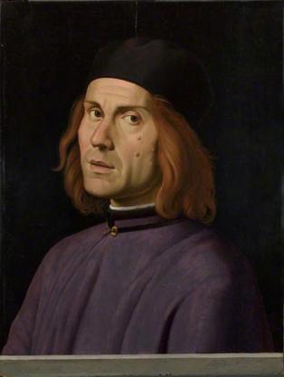 Battista Fiera, ca. 1507-1508 (Lorenzo Costa) (c1460-1535) The National Gallery, London,  NG2083