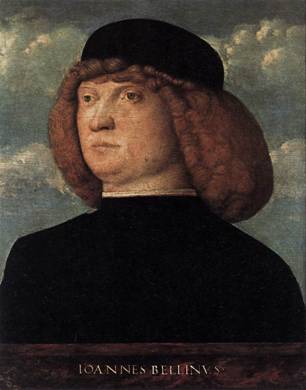 A Young Man, ca. 1500 (Giovanni Bellini) (1430-1516) Galleria degli Uffizi, Firenze