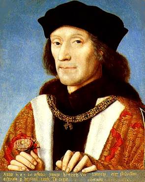 Henry VII, ca. 1500 (Unknown Netherlandish Artist) National Portrait Gallery, London, NPG 416 