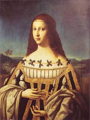 A Woman, possibly Beatrice II d’Este, ca. 1503 (Bartolomeo Veneto) (1470-1531) 	Raclin Murphy Museum of Art, University of Notre Dame, IN
