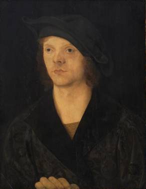  A Young Man, ca. 1505 (Jacopo de’ Barbari) (1440-1516) Kunsthistorisches Museum, Wien, Gemäldegalerie, 7719