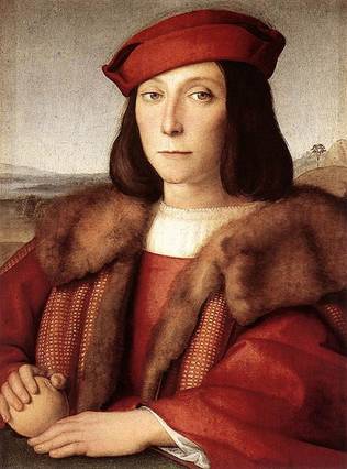 Francesco Maria della Rovere, ca. 1505 (Raphael) (1483-1520) Palazzo Pitti, Galleria Palatina, Firenze
1890 n. 8760
