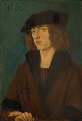 A Young Man, 1506 (Hans Burgkmair the Elder) (1473-1531) Kunsthistorisches Museum, Wien, Gemäldegalerie, 6944    