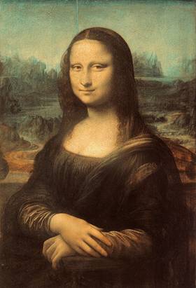 Lisa Gherardini, ca. 1507 (Leonardo Da Vinci) (1452-1519) Musée du Louvre, Paris, INV 779 ; MR 316