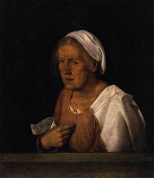 A Woman, ca. 1508 (Giorgione) (1477-1510) Gallerie dell