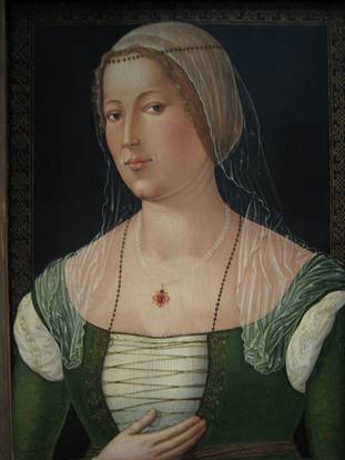 A Young Woman, ca. 1508  (Girolamo di Benvenuto) (1470-1525) National Gallery of Art, Washington, D.C., 1939.1.353