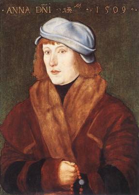 A Young Man, ca. 1509 (Hans Baldung Grien) (1484-1545) The Royal Collection, Windsor Castle, RCIN 405758  