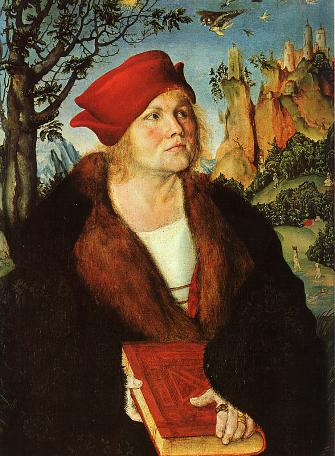  Johannes Cuspinian, ca. 1502 (Lucas Cranach the Elder) (1472-1553) Sammlung Oskar Reinhart Am Römerholz, SOR1925.1	