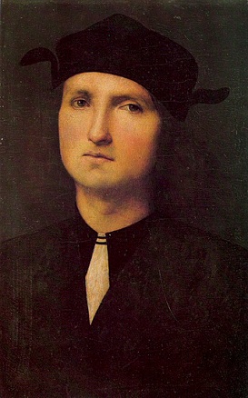 A Man, ca. 1500 (attributed to Pietro Perugino) (1446-1524)   The State Hermitage Museum, St. Petersburg, Russia, 	ГЭ-172