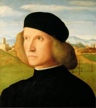 A Man, ca. 1500 (Giovanni Bellini) (1430-1516) Royal Collection, UK, RCIN 405761