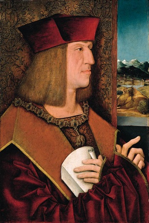 Maximilian I, ca. 1500(Bernhard Strigel) (1460-1528)   