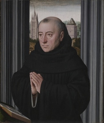 An Augustinian Friar, ca. 1515 (Gerard David) (ca. 1460-1523)   Cleveland Museum of Art, OH,  1942.632