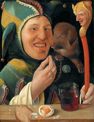 A Jester ca 1519-1520 by Unknown Artist Yale University Art Gallery