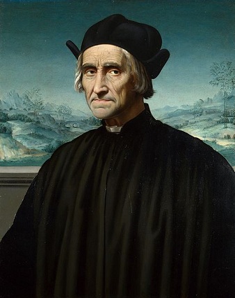 Girolamo Benivieni, ca. 1515(Ridolfo Ghirlandaio) (1483-1561)    The National Gallery, London  
