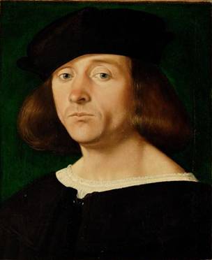 A Young Man, ca. 1508-1510 (Andrea Previtali) (1470-1528) Kunsthistorisches Museum, Wien  GG_907 