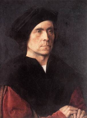 A Man ca. 1511 (Michel Sittow) (1469-1526) Location TBD