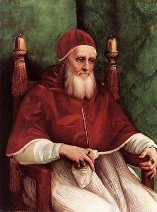 Pope Julius II “1511-1512” (Raphael) (1483-1520) The National Gallery, London      