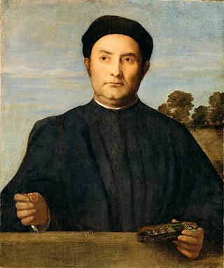 Man (“Banker”) “1509-1512” (Lorenzo Lotto) (1480-1556) The J. Paul Getty Museum, Los Angeles, CA  70.PA.29         